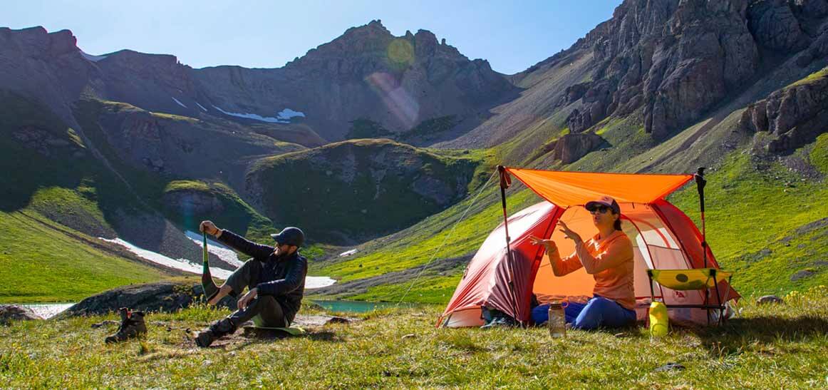 Big Agnes Copper Spur with vestibule awnings